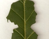 Leaf Silhouette Custom Portrait