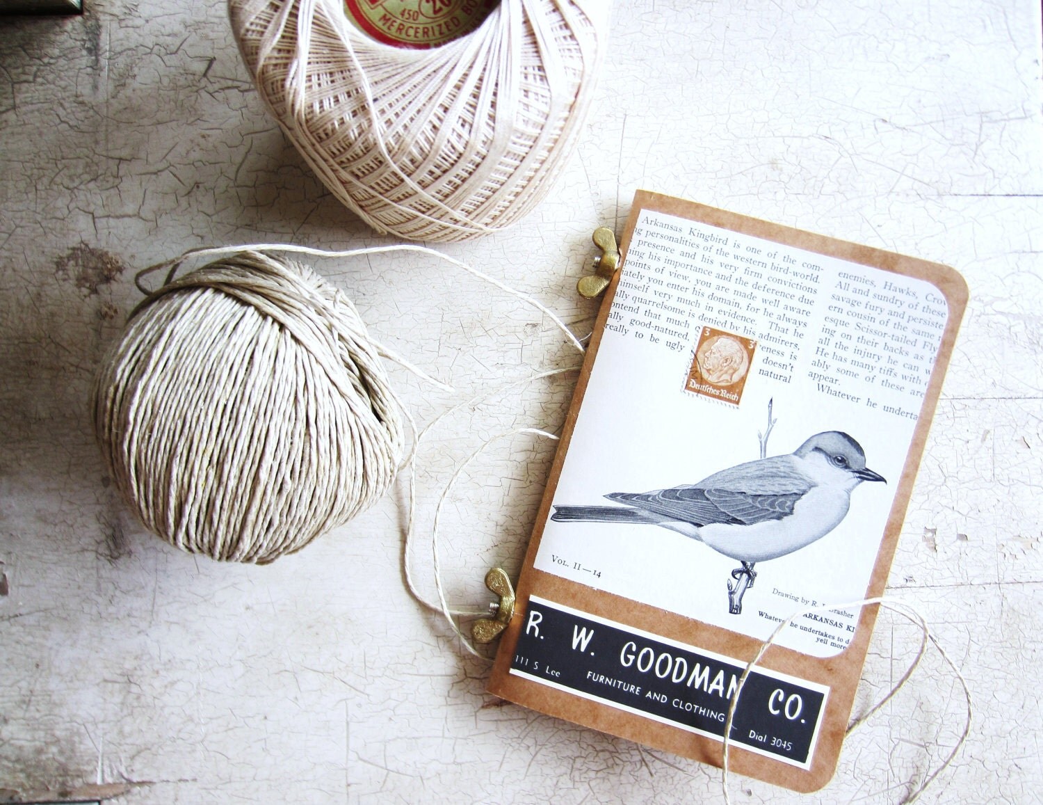 Vintage Birds Journal
