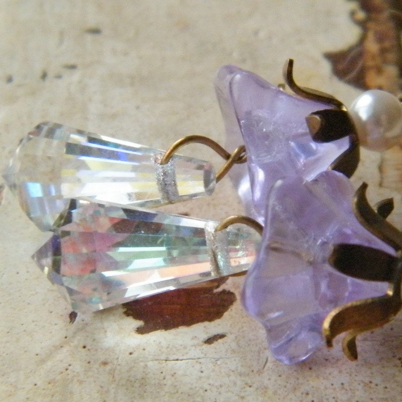 Sale- Heavenly Flower Earrings