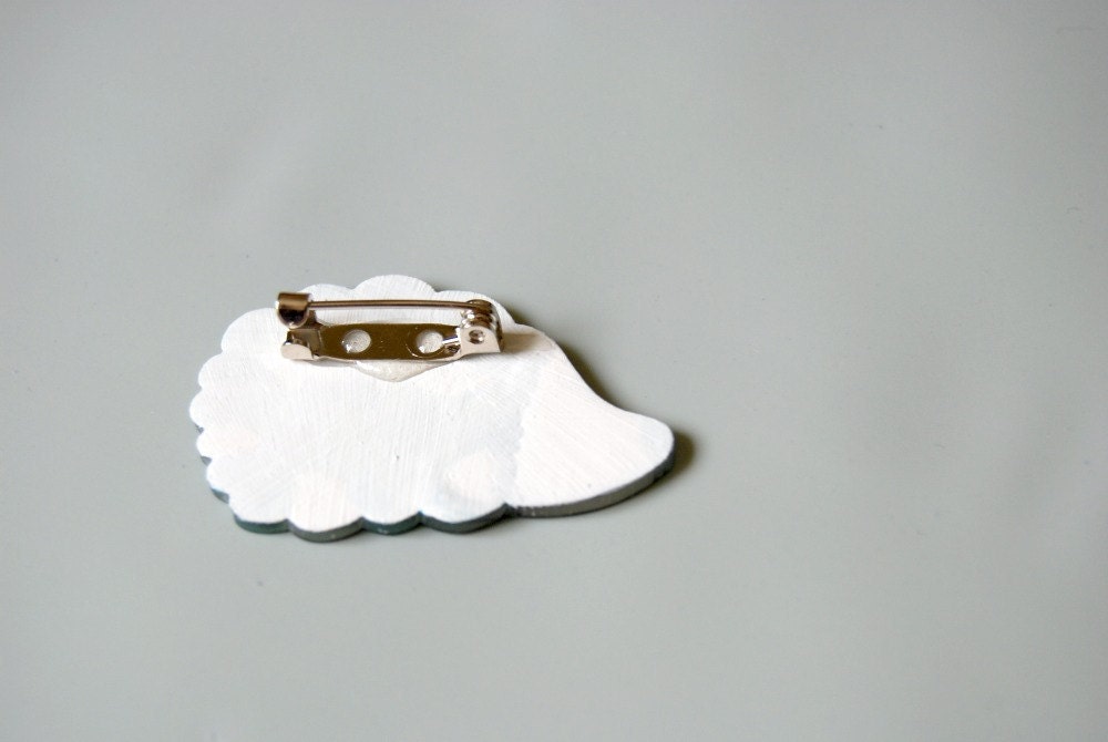 hedgehog brooch