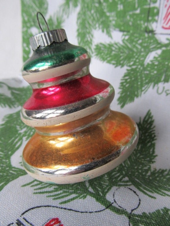 1940s Shiny Brite Bell Ornament
