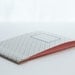 Matchbook notepad Blue and pink Retro flower pattern
