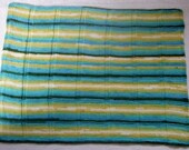 Vegan baby pram blanket newborn wrap newborn photo prop boy girl lap afghan