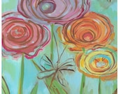 Lollipop FLowers - 11 x 14 size