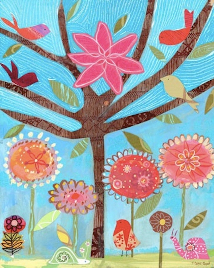 The Happy Tree 24 x 30 on canvas