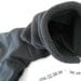 Famous Fit Black WindPro Fleece Italian Greyhound Warm Snow Suit-custom made