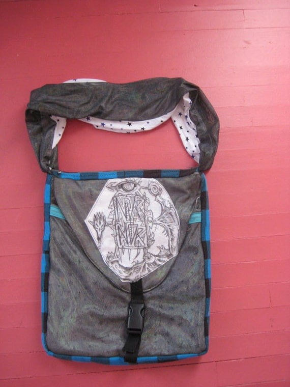 Custom and unique padded laptop bag, made to order