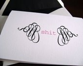 Shit Notecards/Thank You Cards - Set of 8
