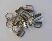 Key Fob Hardware 1.25 Inch - 100 Sets - Plus Instructions - 10 PERCENT REFUND