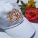 Custom Monogrammed Baseball Hat - Personalized Bridesmaids Gifts