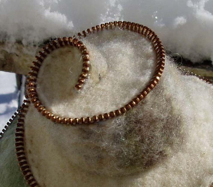 Eco Friendly Zipper Spiral Hat