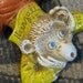 3 vintage Monkeys Wall decor nursery Hear See Say Orange Yellow and cute