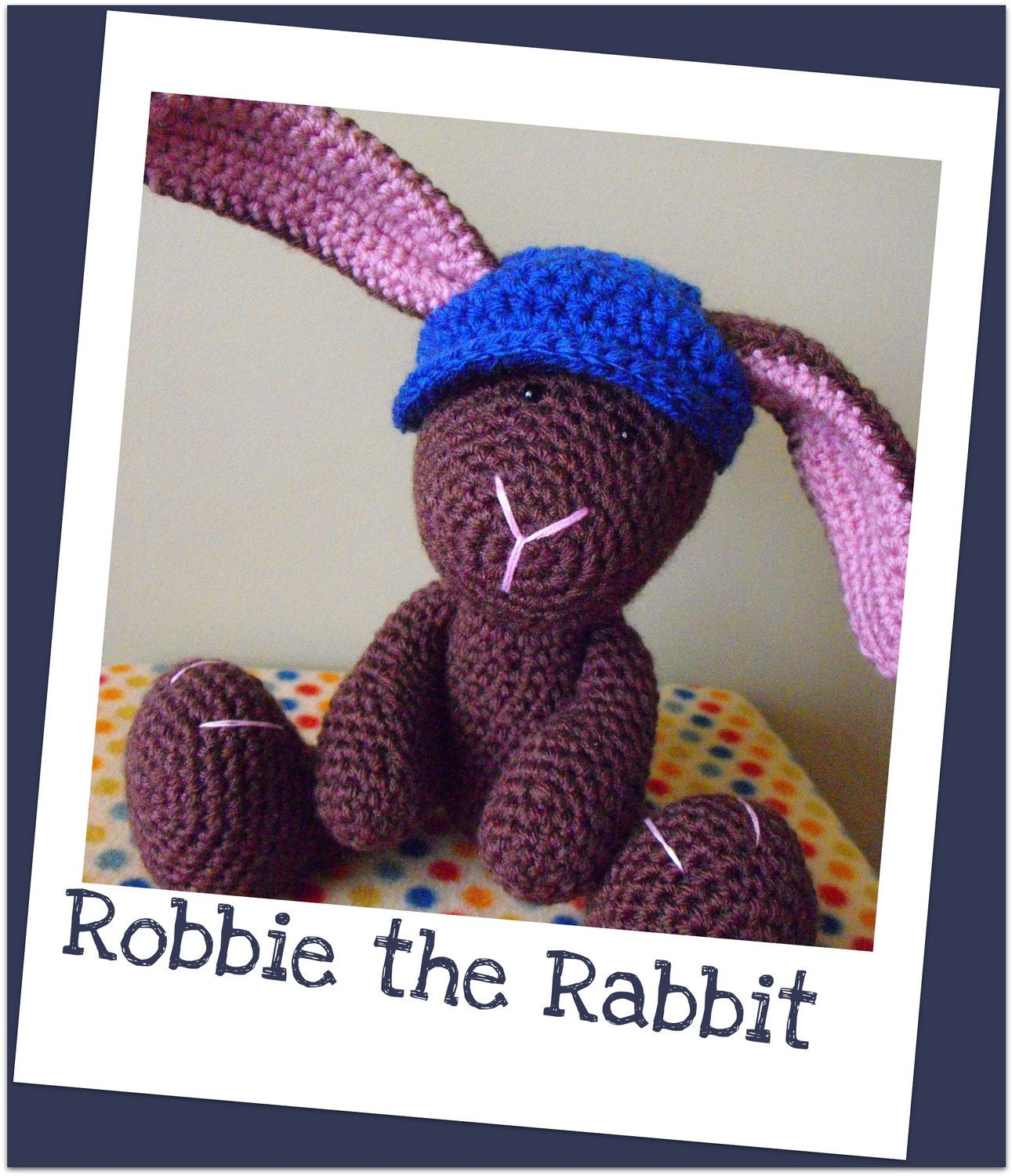 Robbie - amigurumi crochet pdf pattern