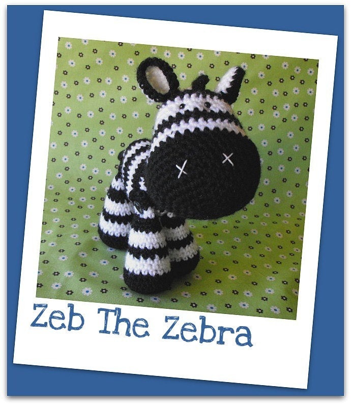 Zeb - amigurumi crochet pdf pattern