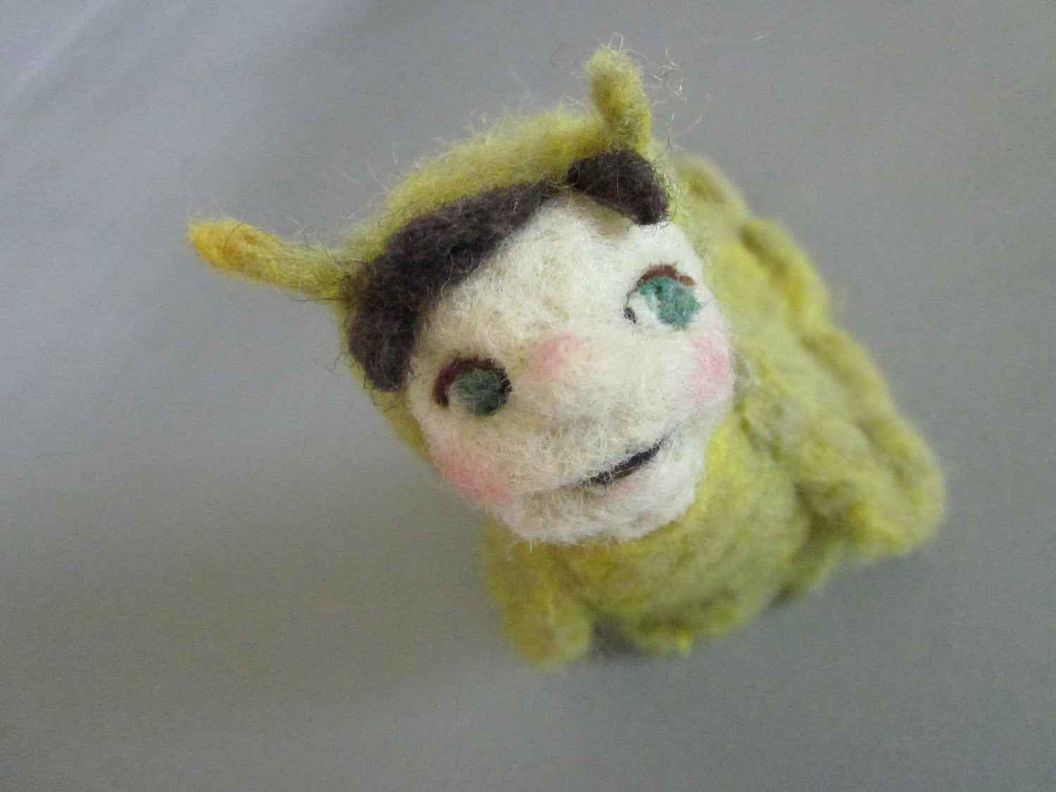 Slug Boy-A Needle Felted Slug