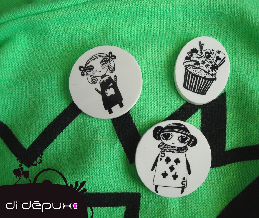 Amorissimi Little Brooches (one piece)