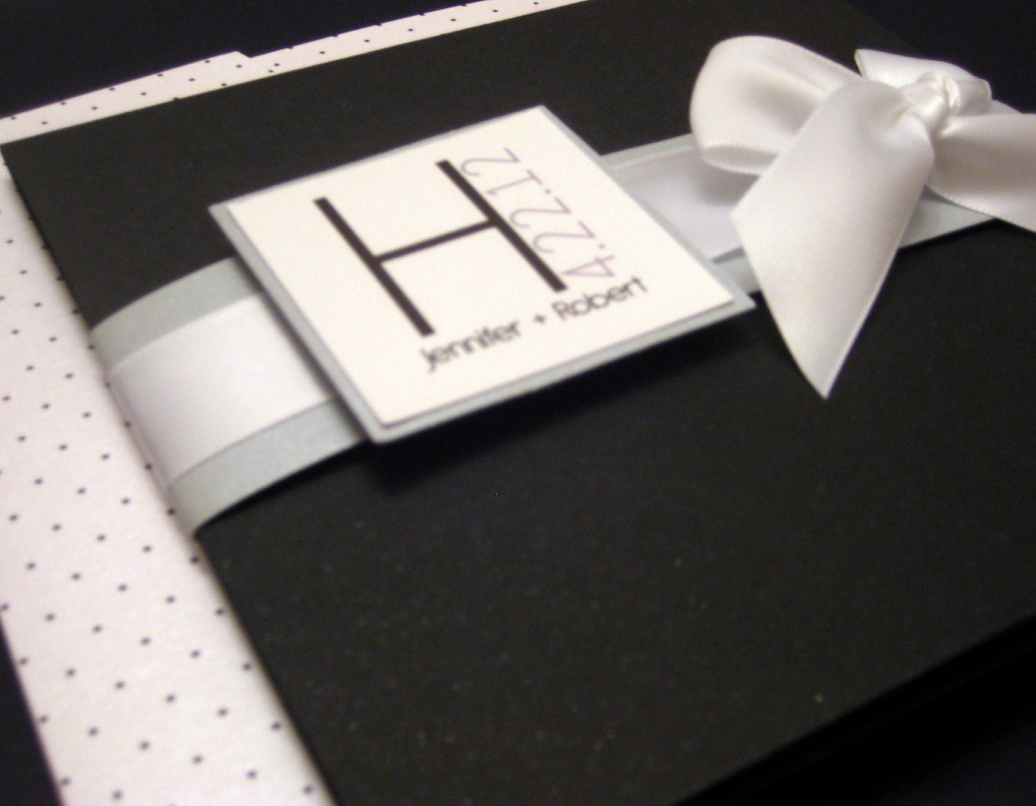 Urban Wedding Pocket Invitation Set on Etsy