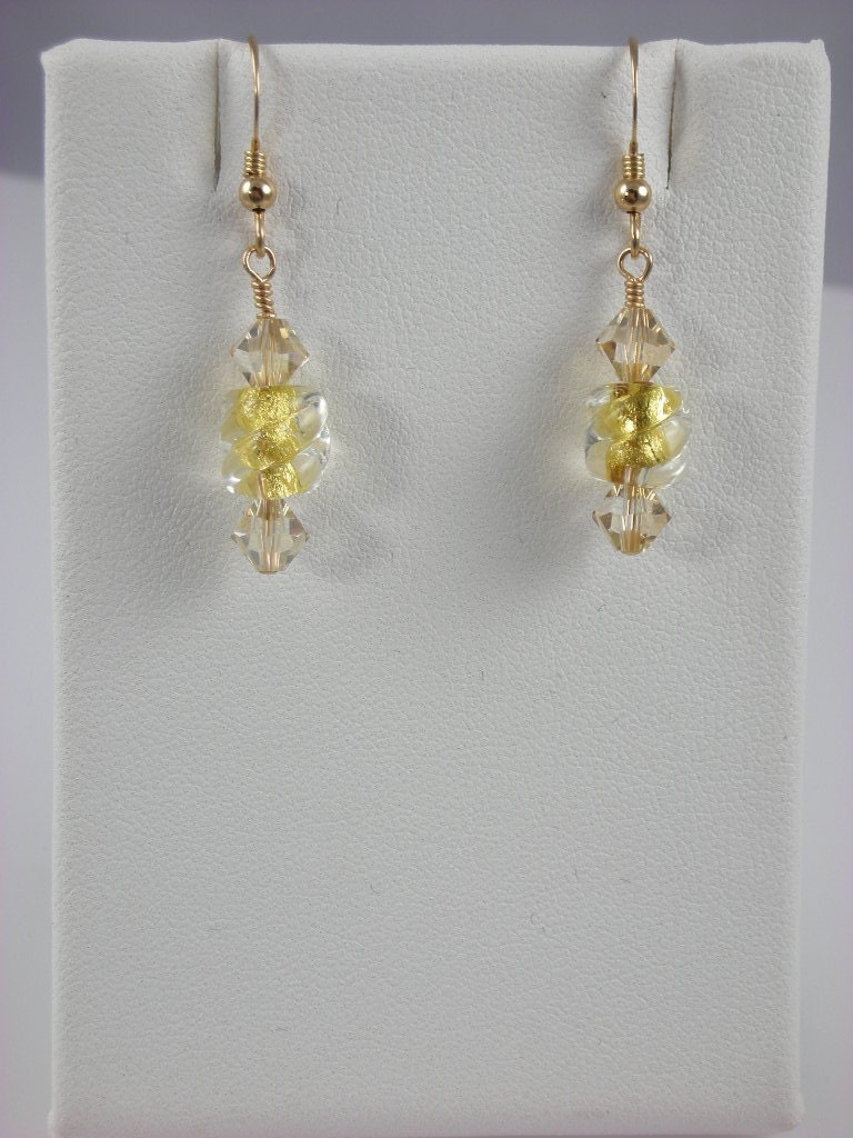 Crystal Twist - Earrings