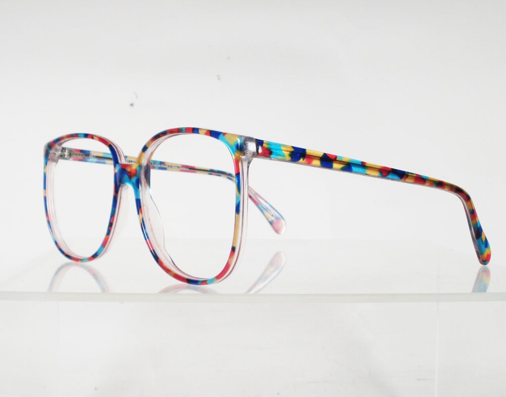 Australian Optical Drover Multi Colored Eyeglass Frames By Chigal