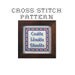 DIY Coulda Woulda Shoulda - .pdf Original Cross Stitch Pattern - Instant Download