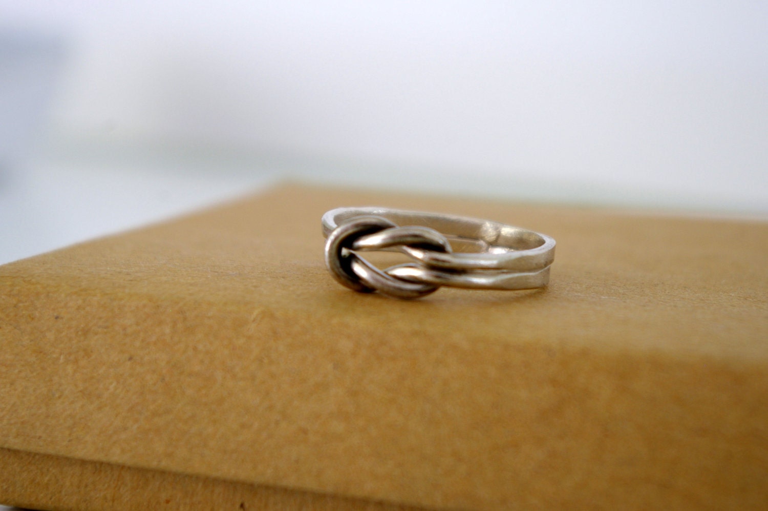 Infinity Ring - Valentine's Day, Best friend infinity ring Lovers Knot Ring