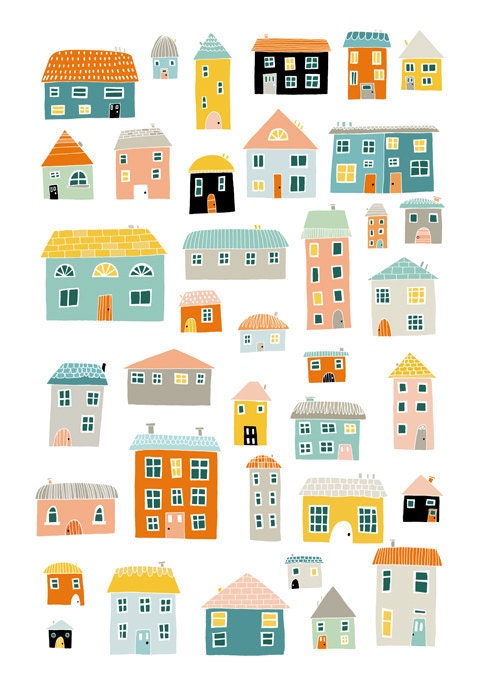 Where We Live A4 print