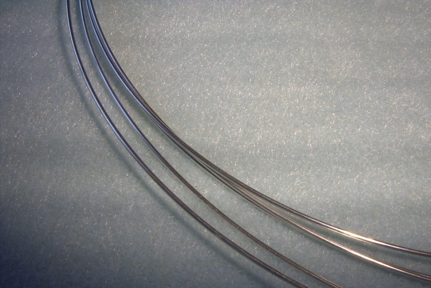 Remnant 16 ga. 2 ft 1.5 in. ARGENTIUM STERLING SILVER Wire Round, Dead Soft Anti Tarnish