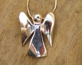 9k 9ct Gold Blossom Angel Handmade Pendant Jewellery