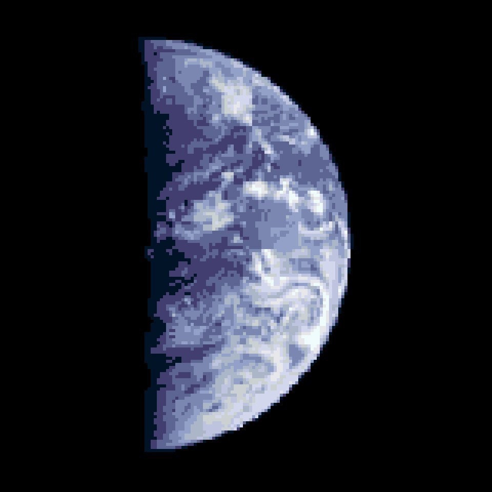 Earth PDF Cross Stitch Pattern