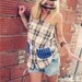 Custom Made For You. Poor Pitiful Pearl Flannel Tube Dress/ Skirt