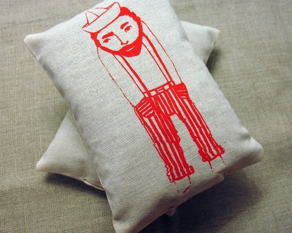 Le Solitaire - sachet  (square, bigger size)