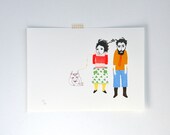 The Connection -  gocco screen print
