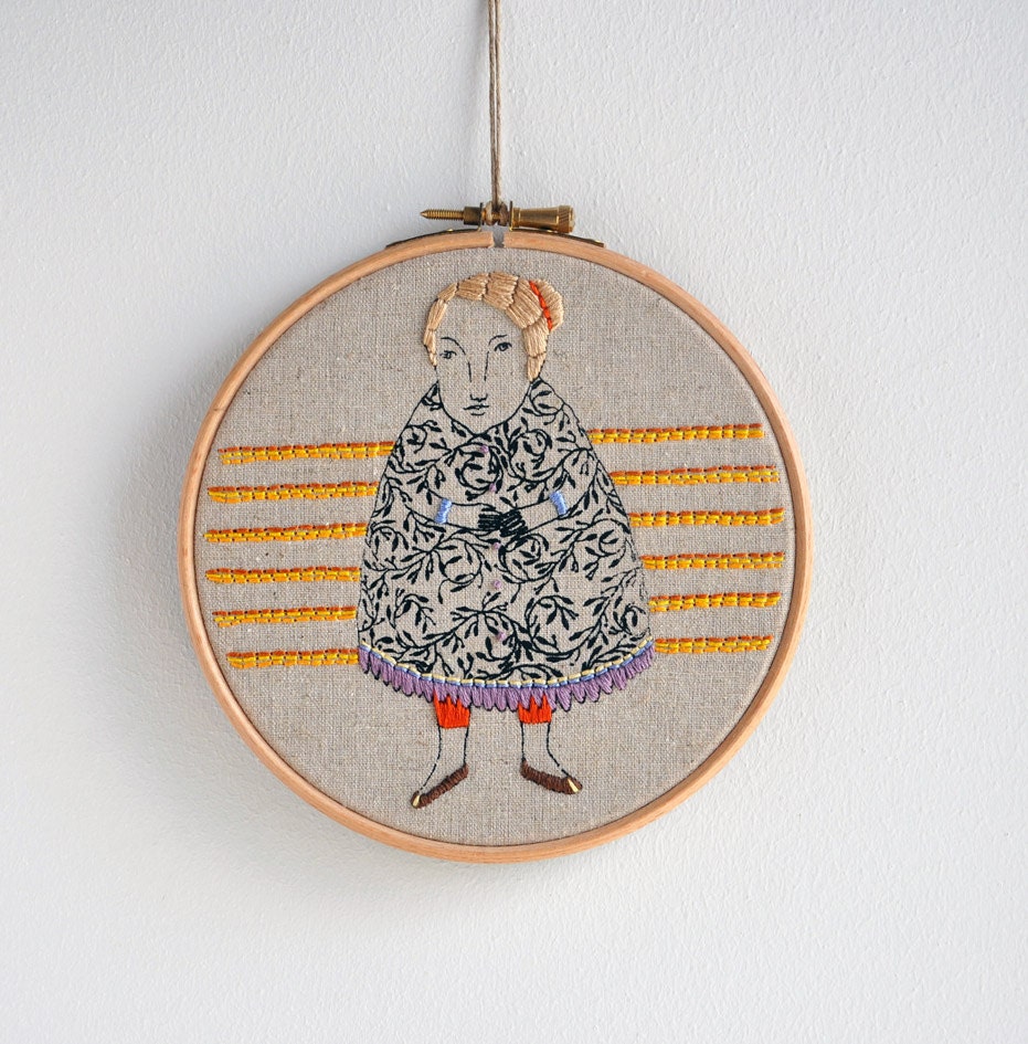 Madame Potato 2 - mixed media artwork