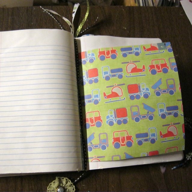 Art journal - flowered covered Junque Journal