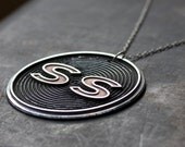 1968 CAMARO center cap NECKLACE - OOAK
