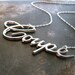 recouped COUPE necklace - 1974 cadillac