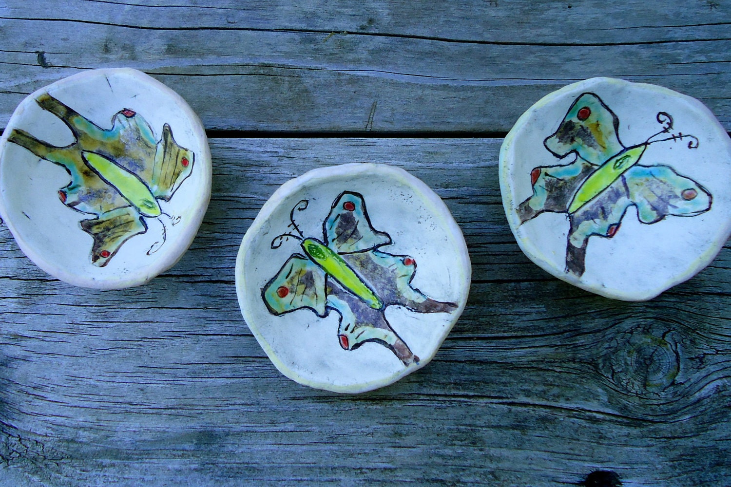 Luna Moth Ceramic Bowls - Perfect for dipping, spices, trinkets