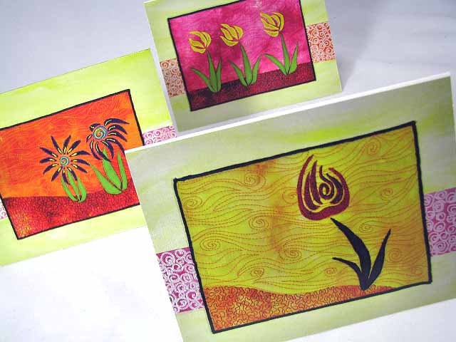 Windflower Notecards, set of 6