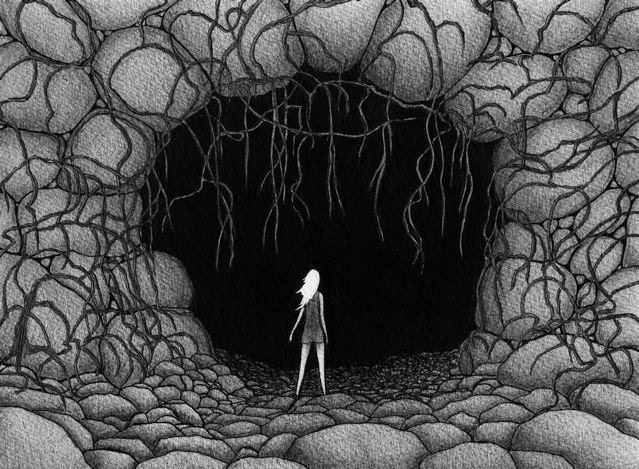 SOPHIA cave ORIGINAL drawing
