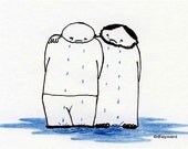 cartoon NO WORDS print