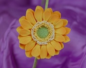 Butter Yellow Gerbera Daisy Headband