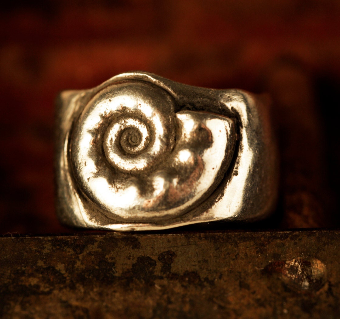 Bumpy Spiral Ring