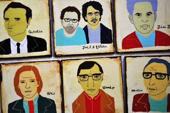 Build Your Own Favorite Directors- Set of 8 Coasters