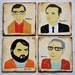 Set of 4 Coasters- Build Your Own Favorite Directors-