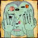 Tiny Dilemma-mixed media prints on wood