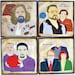 Big Lebowski- set of 4 coasters