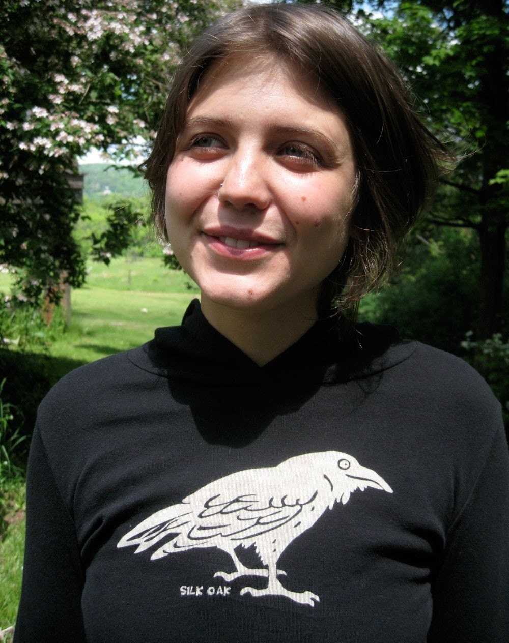 Black Raven Women's Hoodie S-XL