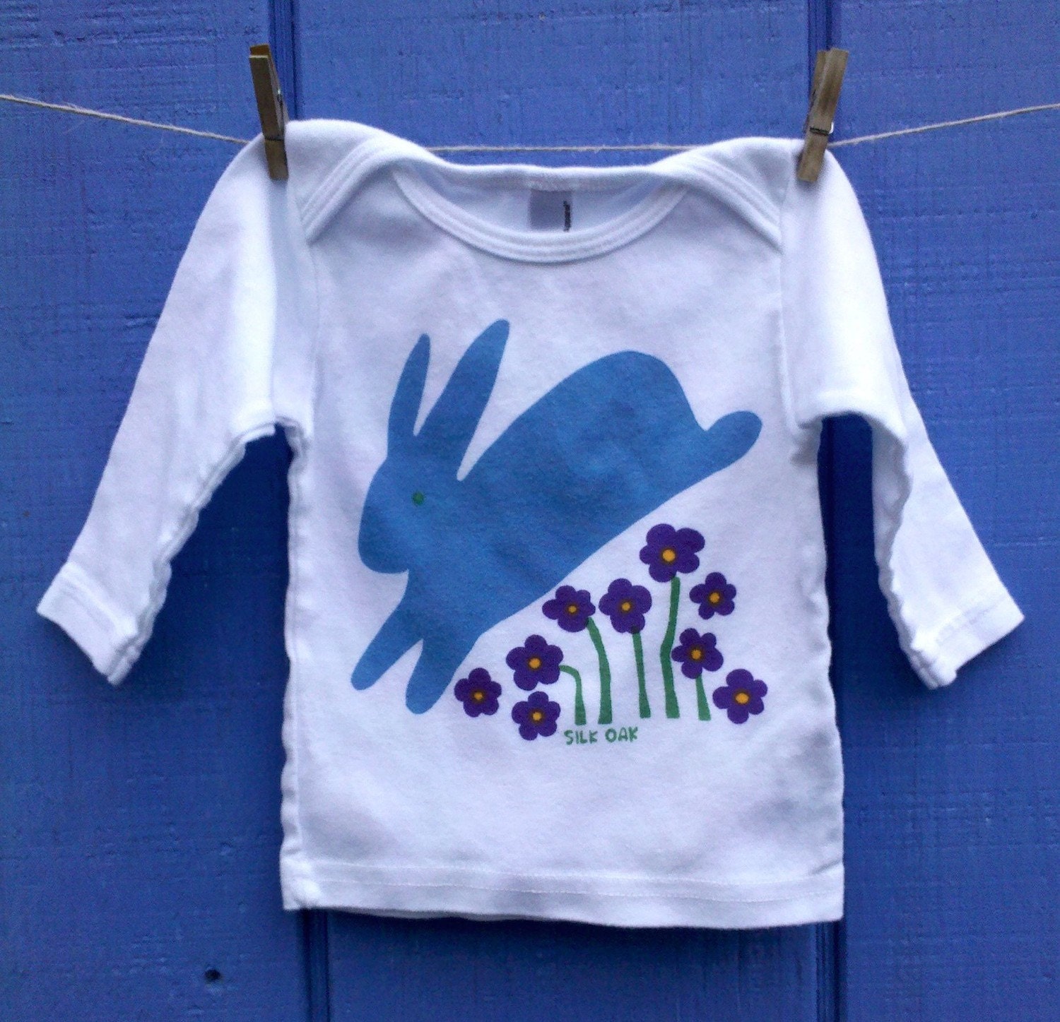 Year of the Rabbit Bunny Infant Lap Tee