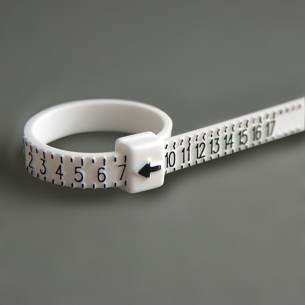Plastic Ring Sizer--FREE SHIPPING--