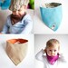 Baby Bib Pattern (bandana bibs, drool bibs)